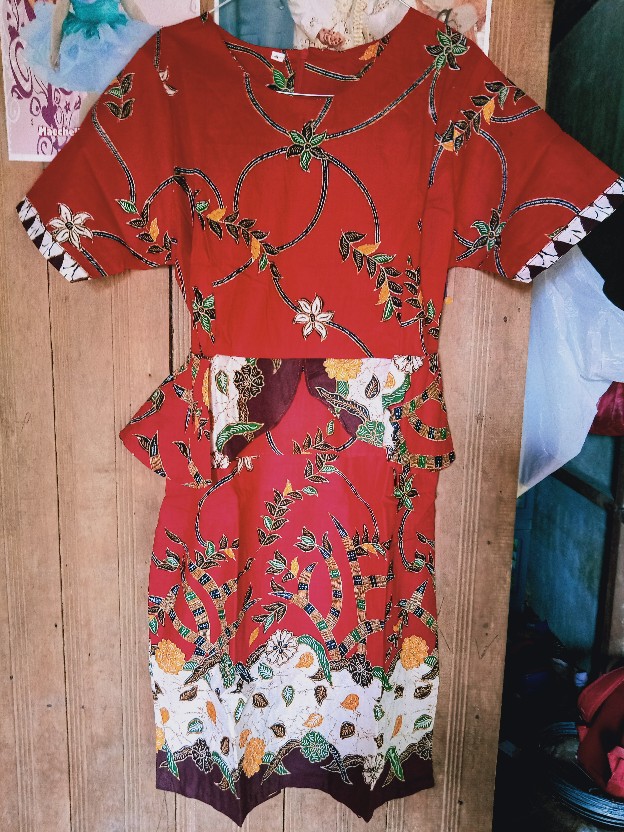 Batik Pasangan Naura Madura Sarimbit Batik Couple Keluarga Seragam Batik Anak Dress Batik Modern Xxl