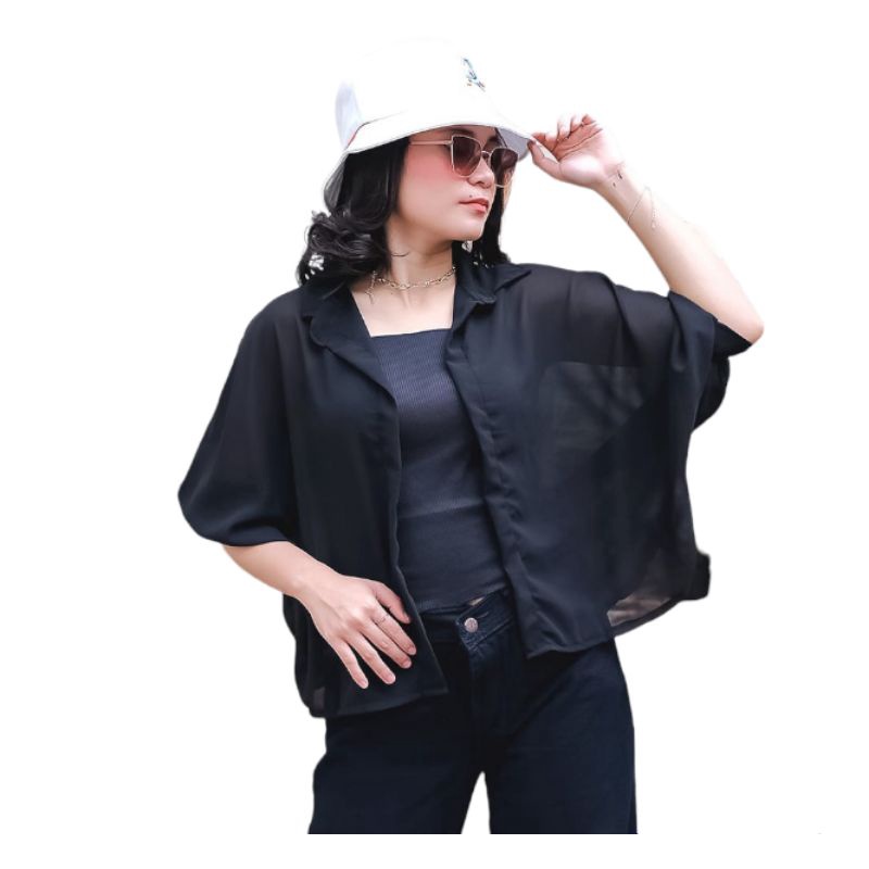 OUTER Felecia Ceruty Babydoll / Basic Outer Batwing Ceruty