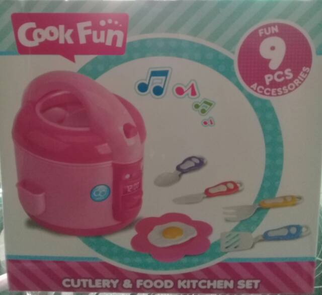 Set Mainan Rice Cooker / Kitchen Set Nyala Musik