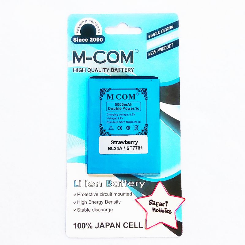 Baterai Strawberry ST7701 Sniper / BL24A