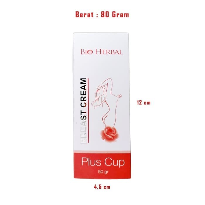 Cream Krim Pembesar PENGENCANG PAYUDARA BIO HERBAL BREAST CREAM PLUS CUP 50GR ORIGNAL