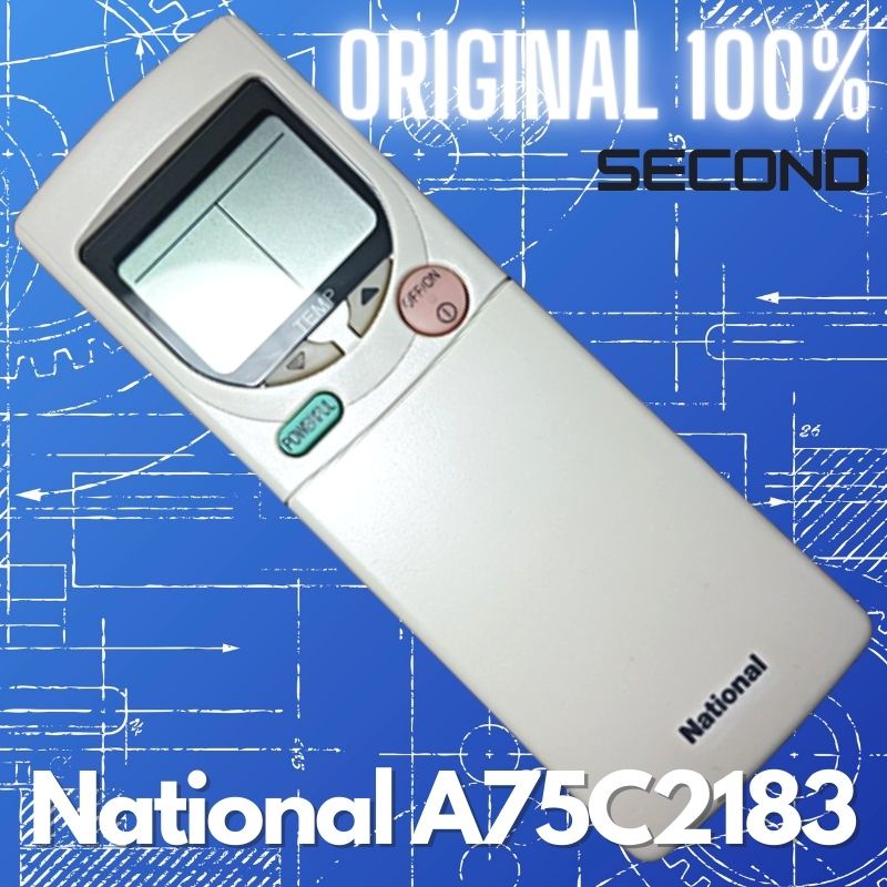 Remote AC National A75C2183 Original Second