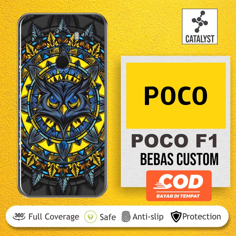 Garskin Skin Case POCO F1 BISA Custom - KODE-JSKD