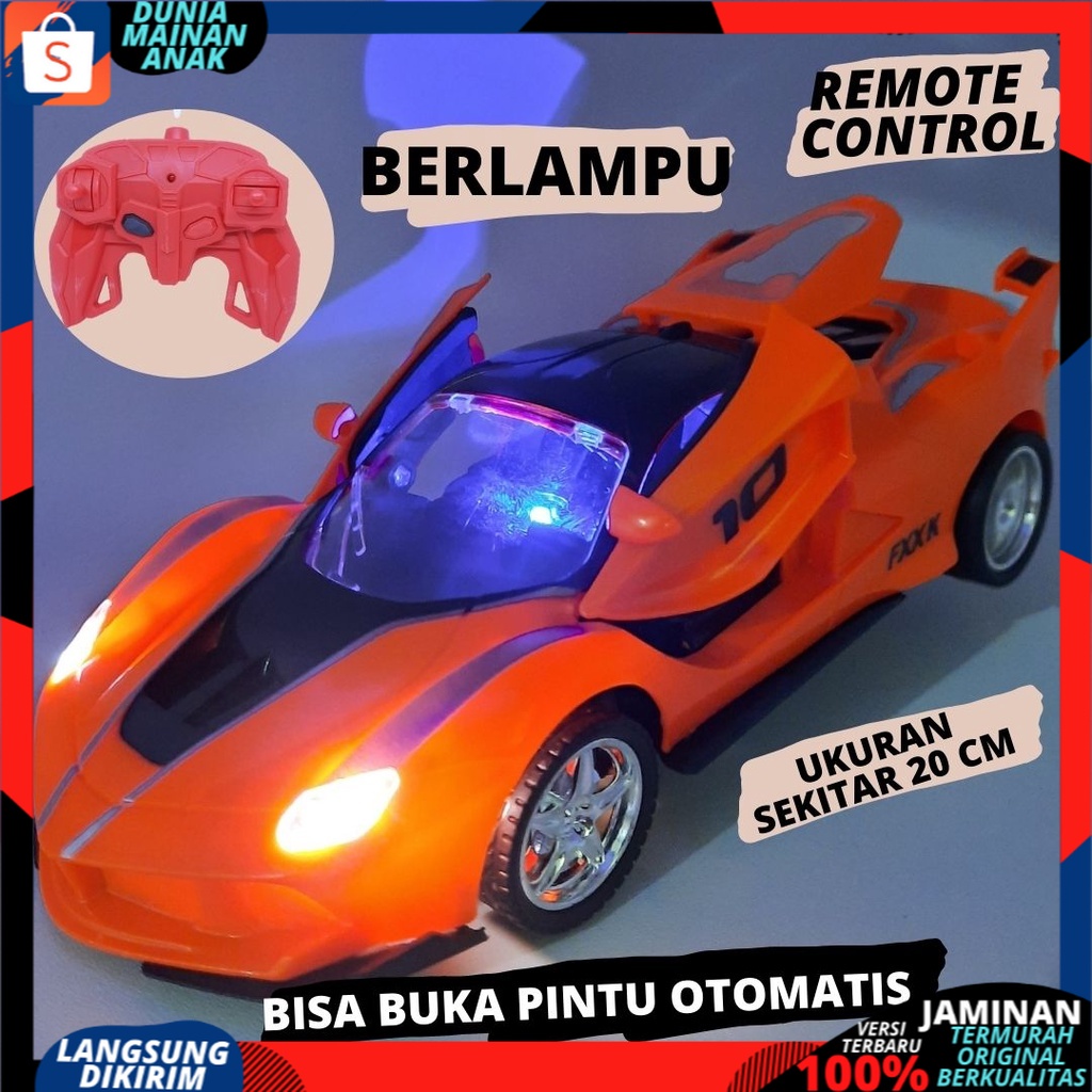 Rc Car Mobil Remote Control Buka Pintu Lambrgini Sport Car Terbaru Keren | Mainan Anak