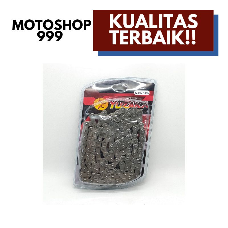 Rantai 428HC-124L Yuzaka