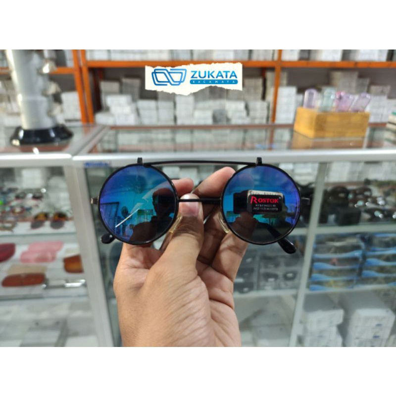 Kacamata Hitam Boboho Pria/Wanita Clip On