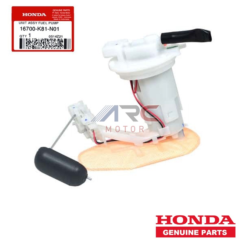 Fuel Pump Pompa Bensin Assy 1 SET ORI Honda Beat ESP POP Street Scoopy FI Vario 125 Old Kode K81