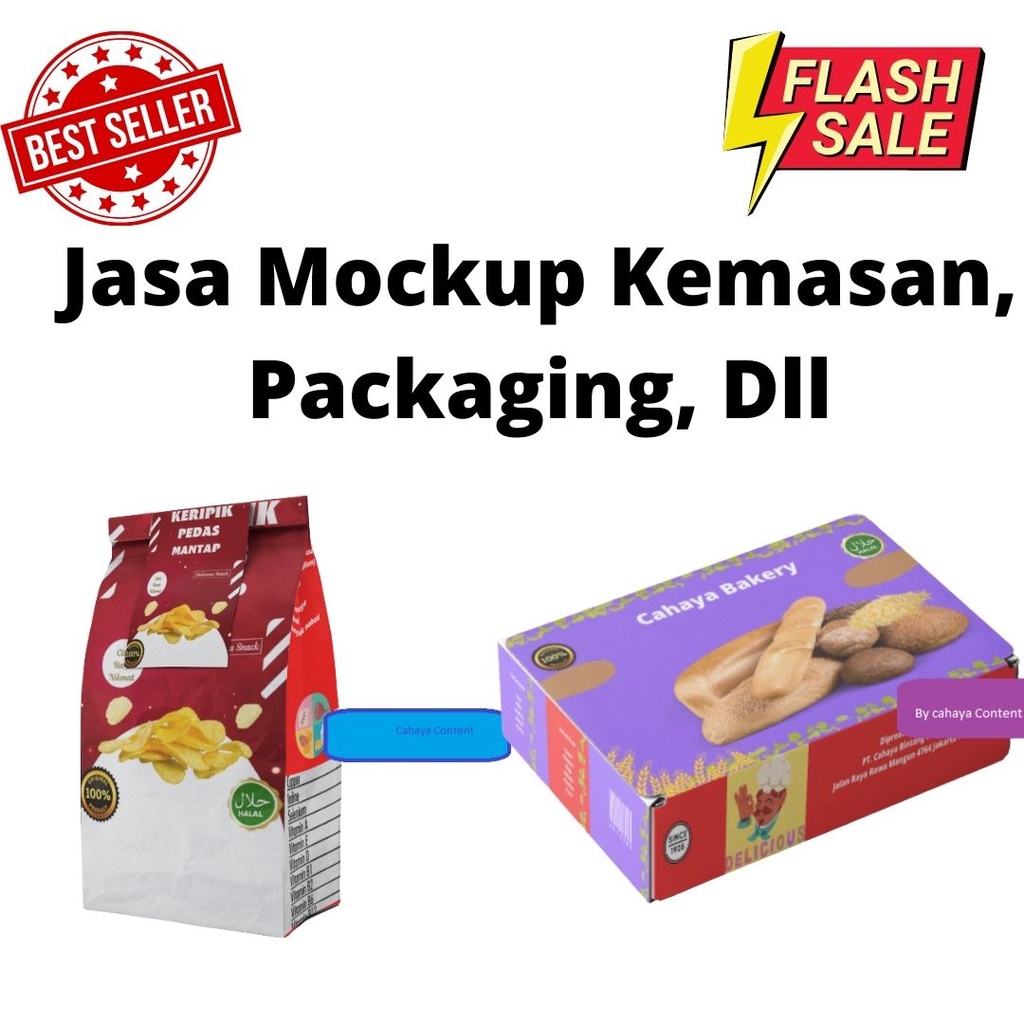 Jasa Mockup Produk Kemasan