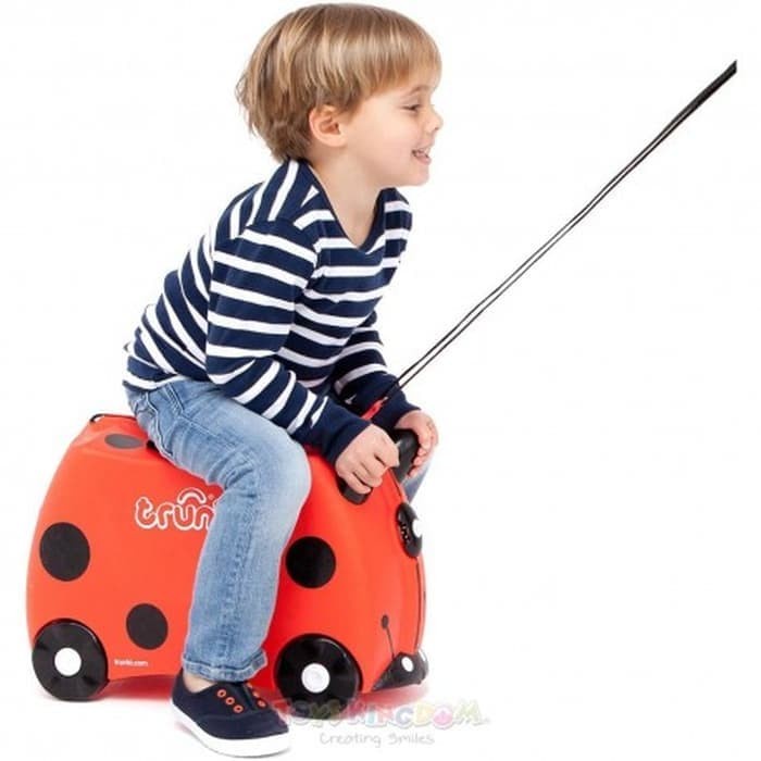 koper trunki / Trunki Harley Ladybug Kids Ride-On Luggage