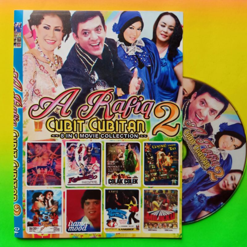 Kaset Film Drama Indonesia jadul/Lawas Koleksi A.RAPIQ 2 Pilihan Paling Romantis.