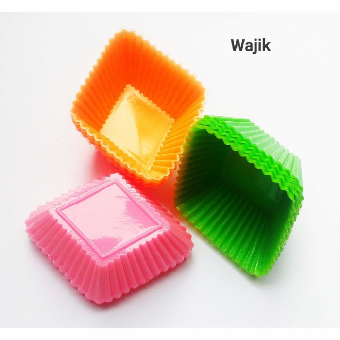 cetakan wajik kembang / cetakan kue wajik/ wajik timbul 1 lusin / cetakan bolu wajik / cetakan pudin