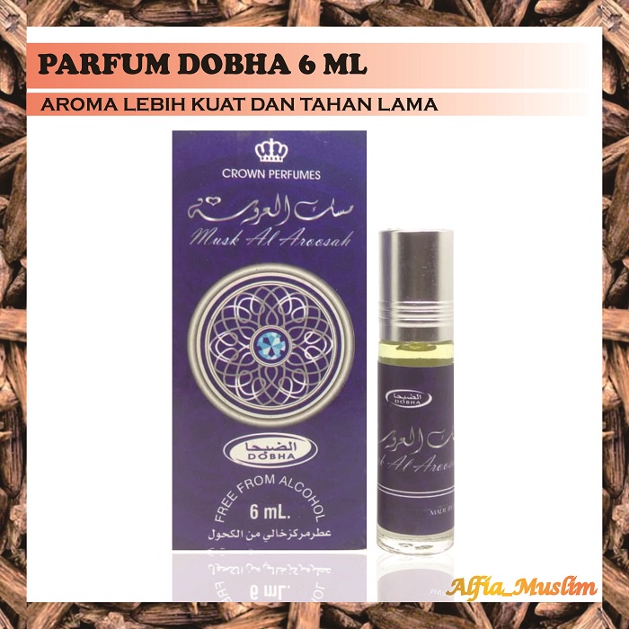 Parfum Dhuha Non Al kohol Dobha 6 ML Roll On