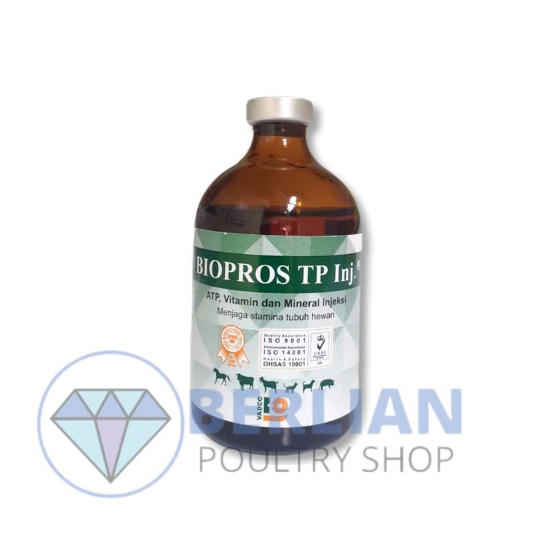 Biopros TP Inj. 100 ml (ATP lebih tinggi)