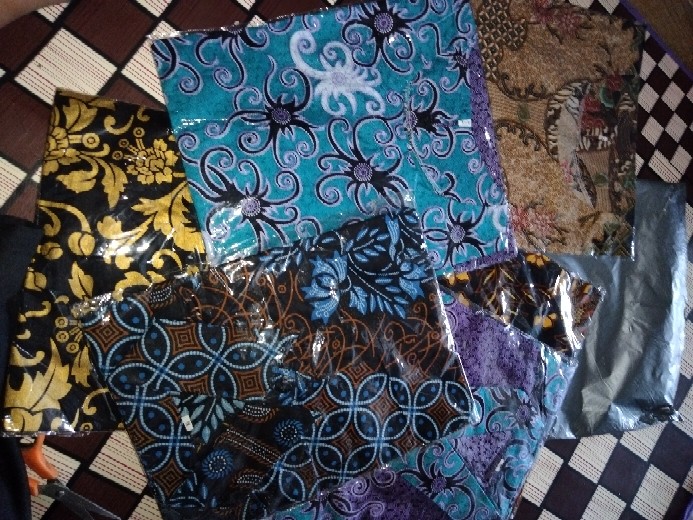 Batik Dolby Dolbi Dobby Doby Tenun Sutra Tulis Katun Atbm Baron Atasan Batik Wanita Sogan Srg308