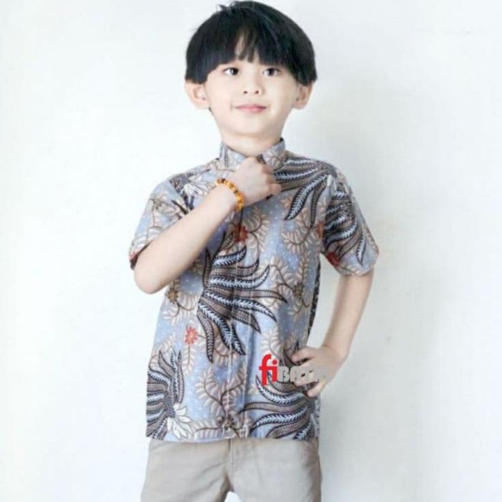 Serbuuuu.. [BATIK ANAK] Kemeja batik anak-Batik anak-Baju batik anak laki-laki umur 2-12th hem anak 