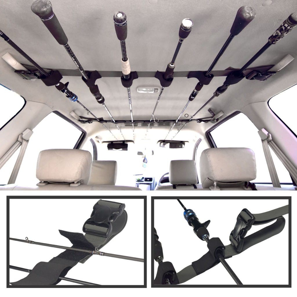 Rod holder FIRECAST | aksesoris untuk membawa joran pancing di mobil