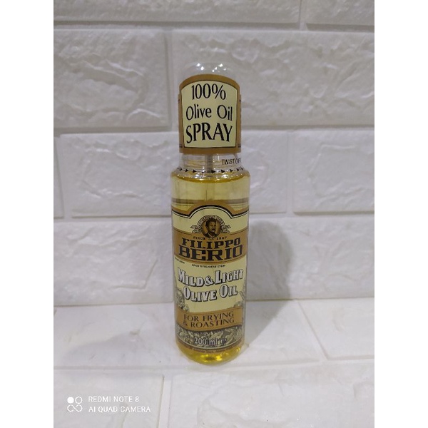 

Filippo Berio Minyak Zaitun Mild&Light In Colour Olive Oil Spray