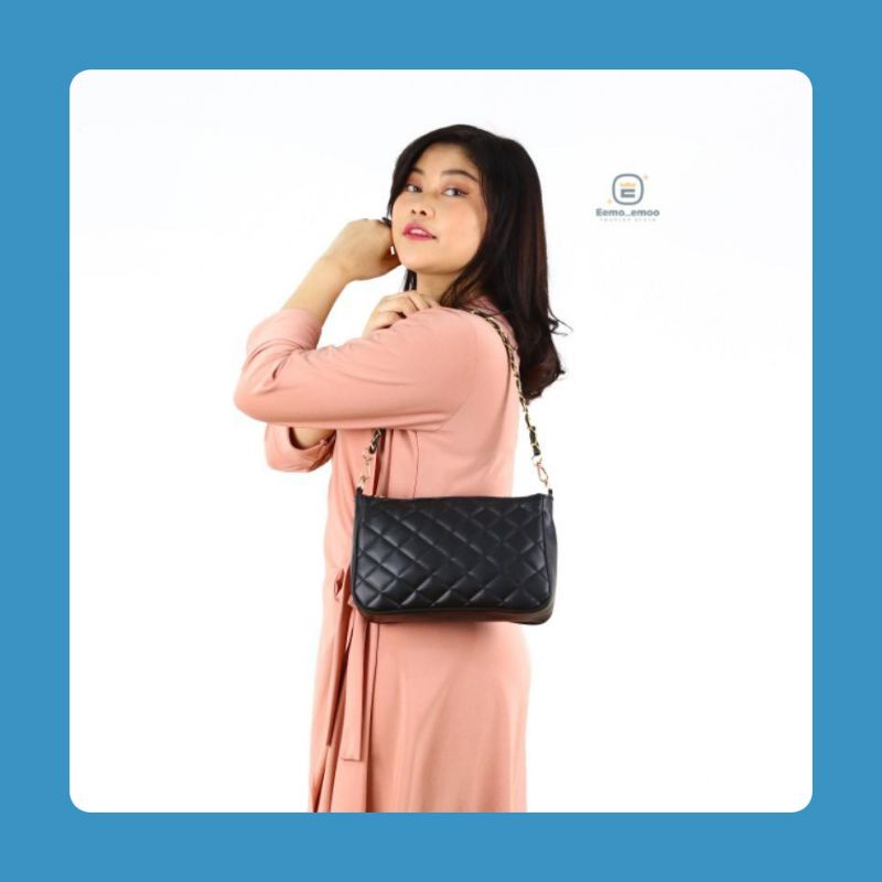 Luna Slingbag Vintage Selempang Wanita kulit EMOEMO