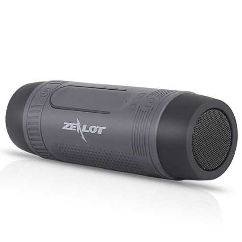 Zealot S1 Speaker Bluetooth Portable - Radio FM, Powerbank, Anti Air