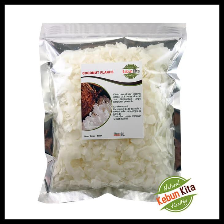 

COCONUT FLAKES (KELAPA SERUT KERING) 500GR