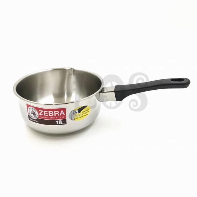 Panci Saucepan Zebra Stainless Steel 18Cm (00230.00030) - Terbaik 