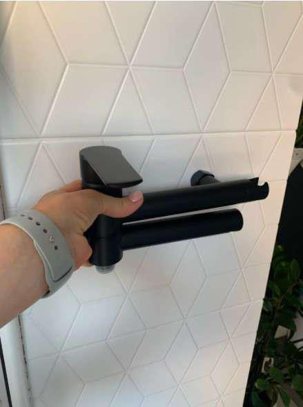 Bathroom Shower Faucet Bathroom Hot And Cold Black Bathtub Faucet Bath Shower Mixer Shower Water Mix