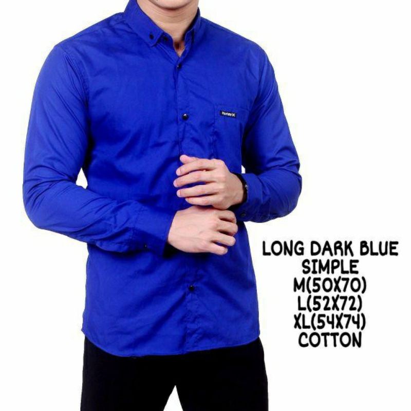 KEMEJA PRIA MENS POLOSAN LENGAN PANJANG COOLMAN PAKIAN PRIA CASUAL PAKAIAN DINAS PNS KERJA SIZE MLXL