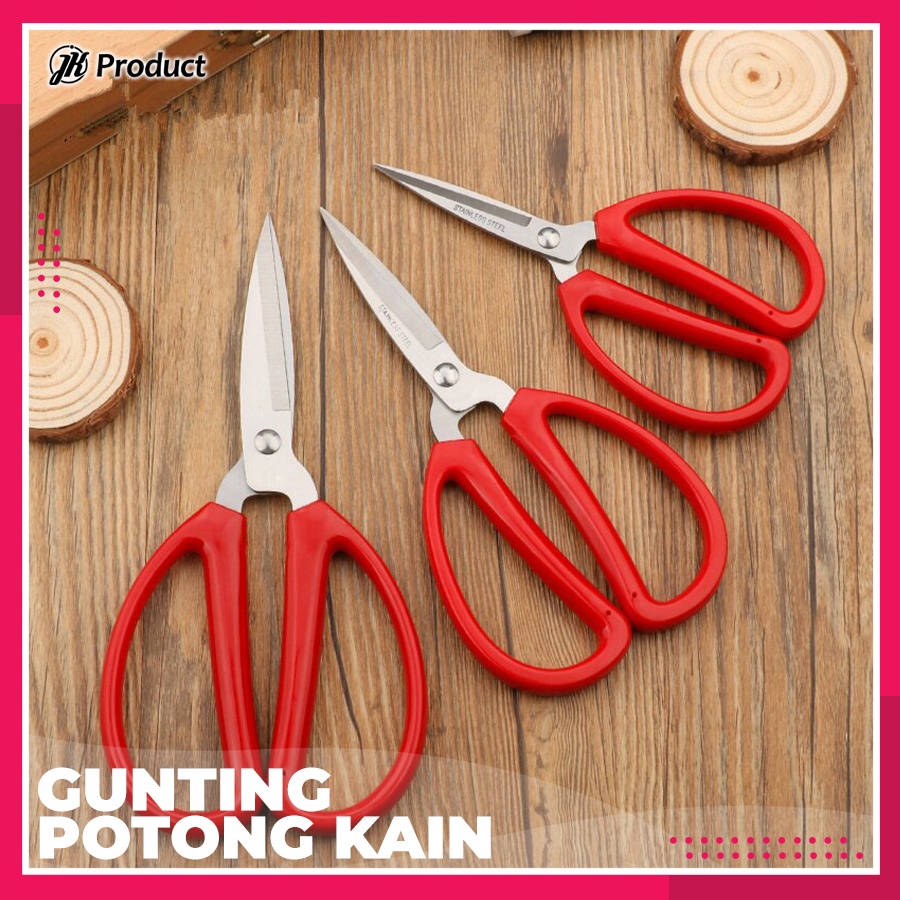 

Gunting Pemotong Kain Kodok Tailor Scissors Stainless Steel
