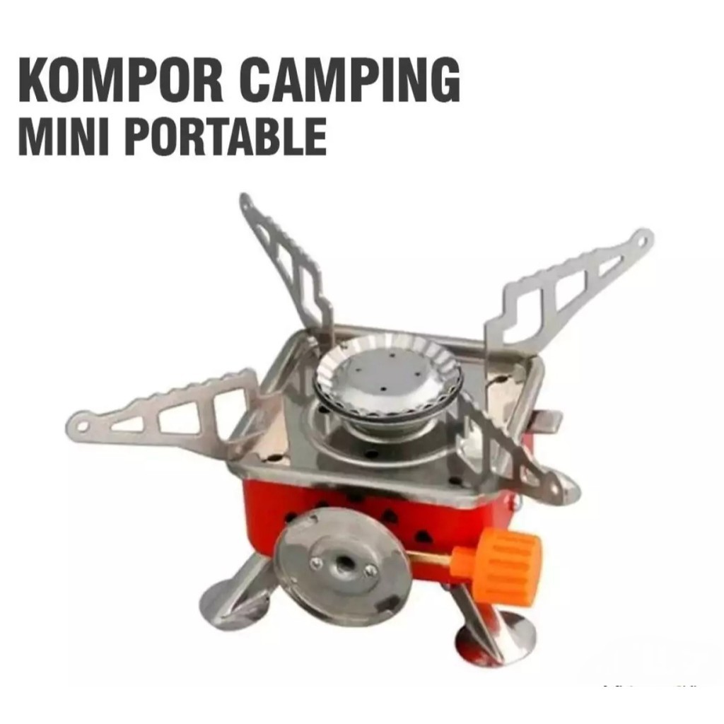 Kompor Camping Mini Portable - Kompor Gas Untuk Camping dan Berkemah - Kompor Kotak - Kompor kemping
