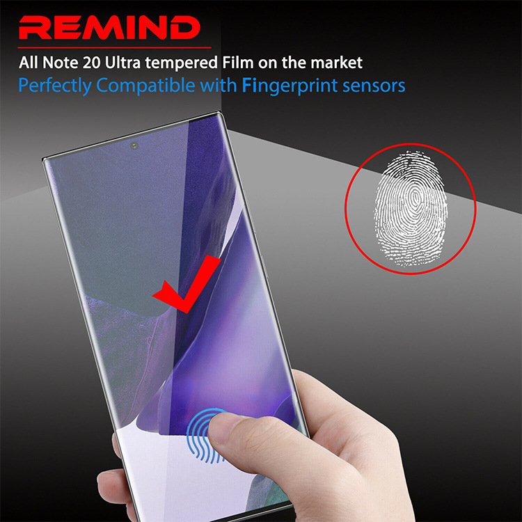 Hot Sale/2in1 for Samsung Galaxy Note20Ultra Edge Fit Tempered Glass/Pelindung Layar &amp; Lensa Kamera Kaca Film/HD Pelindung Tipis Untuk Samsung Galaxy Note20