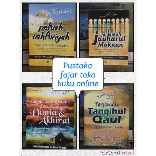 

satu paket 4 buku terjemah tanqihul qaul terjemah daqo petuah usfuriyah jauhirul maknun