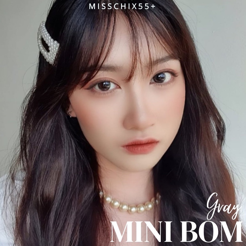 Softlens MINI BOM BROWN / GRAY - MissChix NORMAL S/D -600