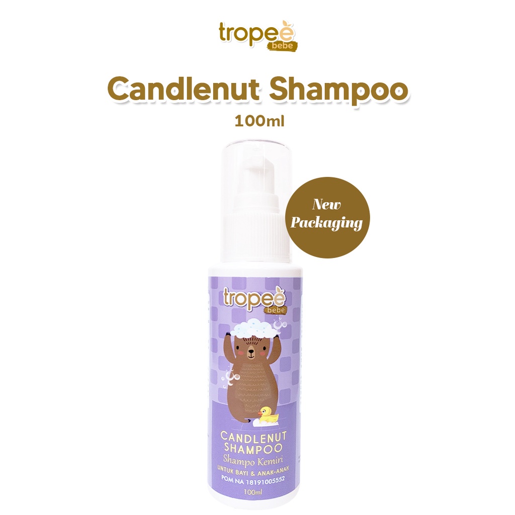 Tropee Bebe - Shampo Kemiri (Candlenut Shampoo) 100ml