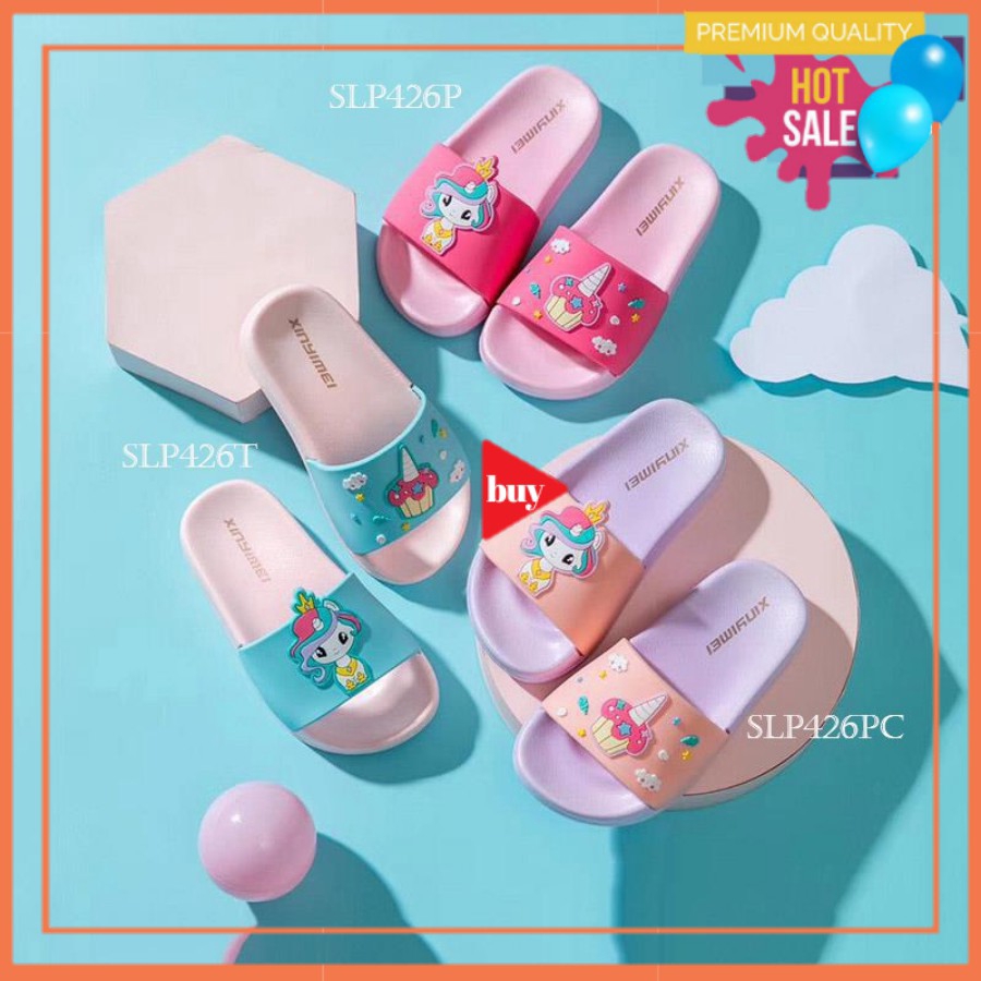  Sandal  anak  Slipper unicorn  4f11 Shopee Indonesia
