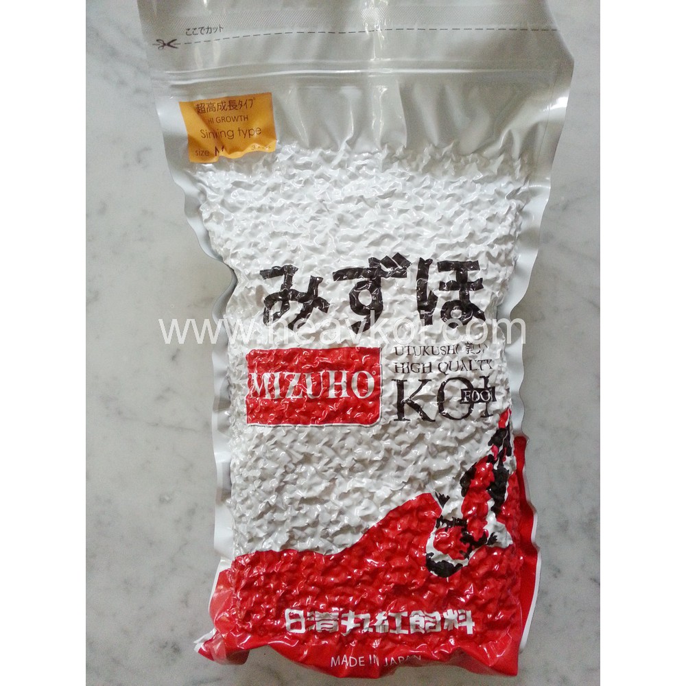 Mizuho hi growth sinking koi food / pakan koi