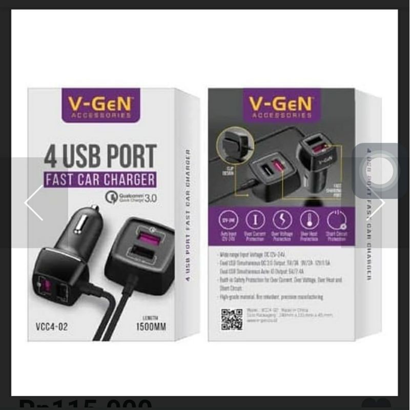 Saver Vgen/CHARGER MOBIL VCC 4 02