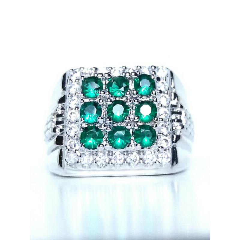 CINCIN PERMATA ZAMRUD KOLOMBIA COLOR