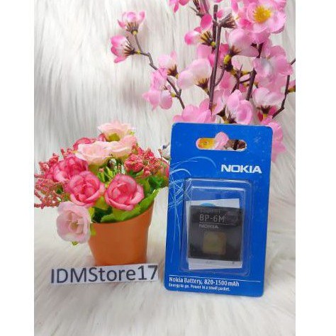 Baterai Nokia BP6M Battery Nokia Jadul BP-6M Original