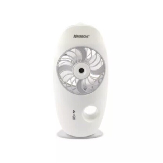 Humidifier Rechargeable Krisbow / Pelembab udara / Kipas Angin Portable / Mini Fan / AC mini