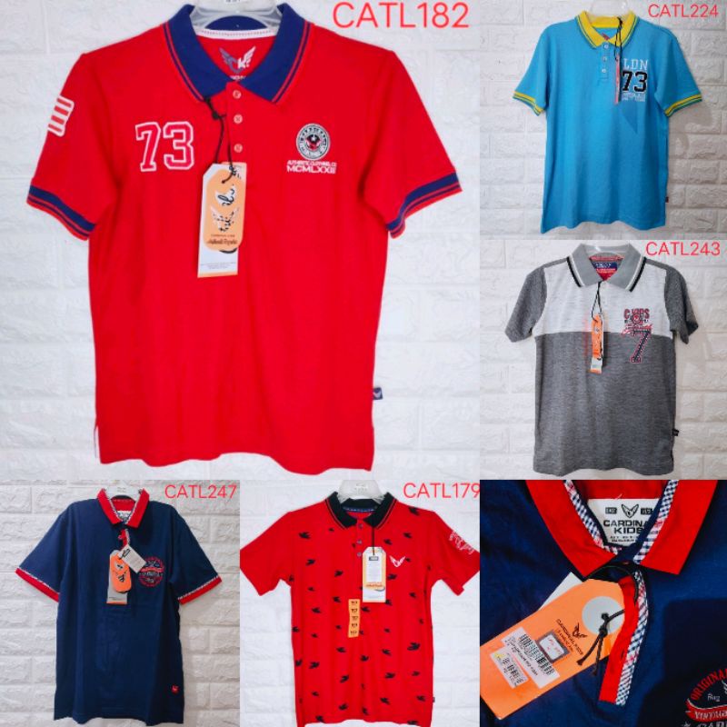 NEW PROMO Kaos Polo Berkerah Anak Laki-Laki Terbaru CARDINAL KIDS ACATL179 ACATL182 ACATL244 ACATL24