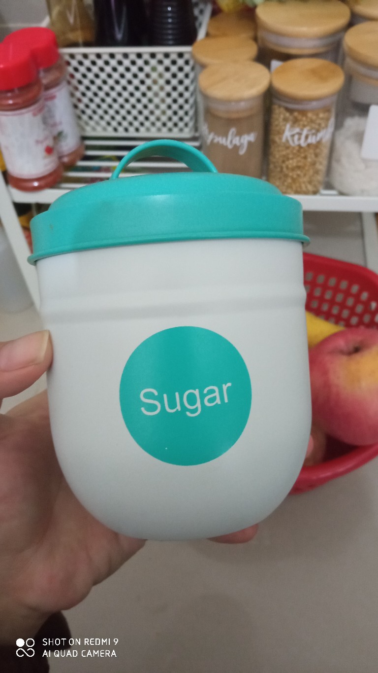 Informa Melody Minea Canister (tempat Penyimpan Gula, Teh, Kopi)alat Dapur Food Grade Toples