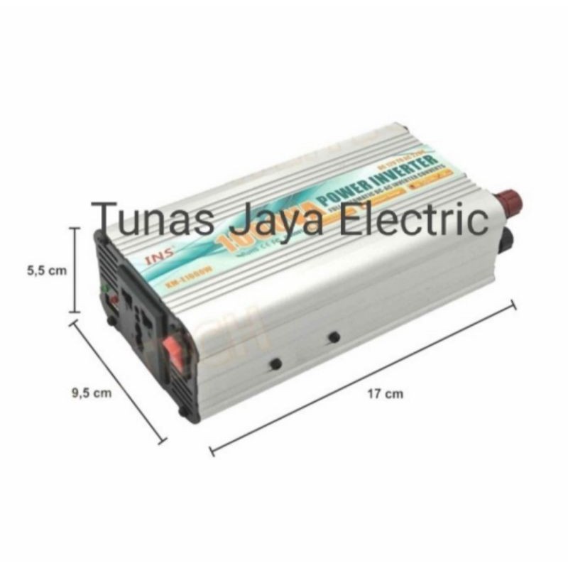 Power Inverter Automatic 1000W DC to AC INSCOM (PREMIUM QUALITY)