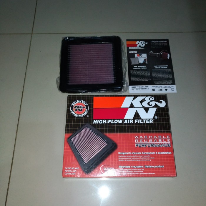 Knn Filter Udara Honda Jazz Rs Ge8 Mobilio Freed Brio City (Kode Zk Ac Ac 004))