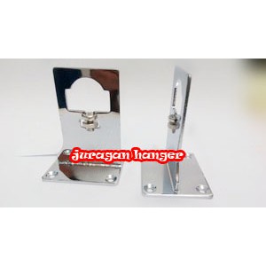 Braket Tembok untuk Pipa Kotak atau Bulat