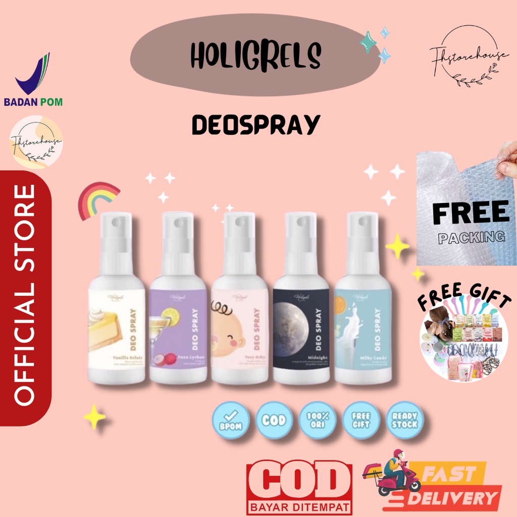 Deo Spray Holigrels Skincare Holigrel Holigrelskincare