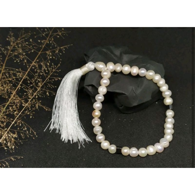 tasbih mutiara tawar asli lombok