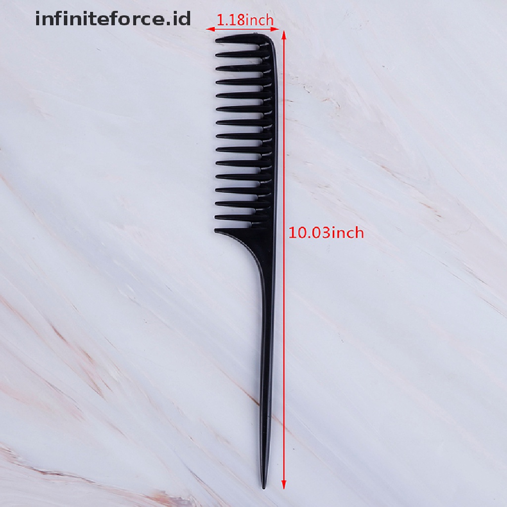 1pc Sisir Rambut Model Gigi Lebar Untuk Salon