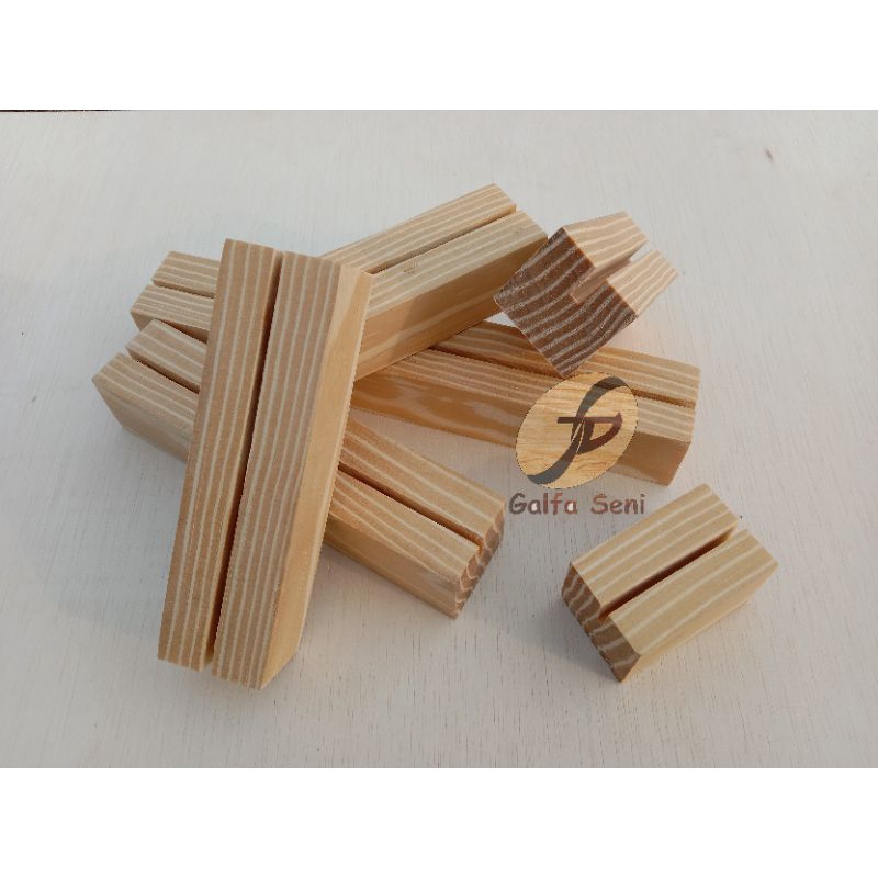 Jual Stand Akrilik Kayu Cm Cm Dudukan Akrilik Kayu Mm Mm Bisa Custom Wood Holder Stand