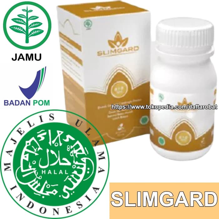 Slimgard Herbal 100% Original Penurun Berat Badan Manjur (40 Kapsul)