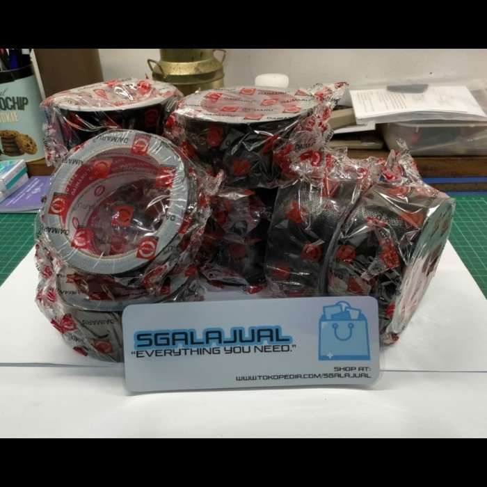 

Menakjubkan Perekat/ Lakban / Selotip / Tape, Hitam / Black , 2 Inch Besar Daimaru Terlaris